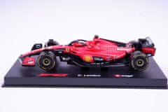 BBurago Kovový model Ferrari SF-23 - Charles Leclerc (2023), 1:43 Bburago Signature