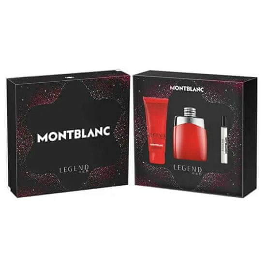 Mont Blanc Legend Red - EDP 100 ml + sprchový gel 100 ml + EDP 7,5 ml