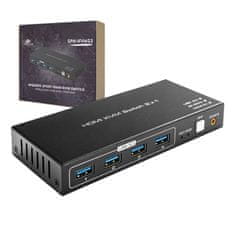 USB + HDMI 2/1 Spacetronik KVM prepínač SPH-KVM23