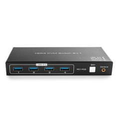 USB + HDMI 2/1 Spacetronik KVM prepínač SPH-KVM23