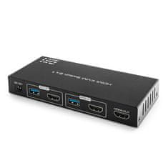 USB + HDMI 2/1 Spacetronik KVM prepínač SPH-KVM23