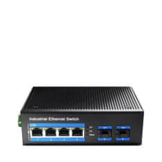 LAN SWITCH 4xRJ45 2xSPF IG1004S2 1Gbps priemyselný