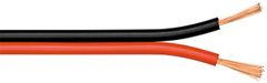 Goobay 2x2,5 mm CCA reproduktorový kábel 100 m čierno-červený