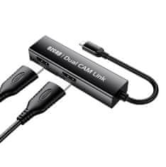 HDMI 2-kanálový USB-C video grabber Ezcap314 CAM