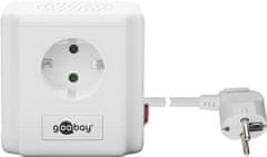 Napájací pásik CUBE Goobay 4xAC 2xUSB