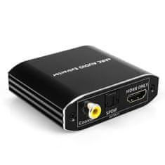 Extraktor HDMI-HDMI + koaxiálny SPDIF ARC SPH-AE12