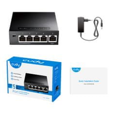 LAN SWITCH GS105 5 PORT GIGABIT 1000MB/s Kov