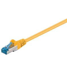 LAN Patchcord CAT 6A S/FTP žltý 20m