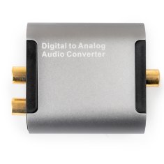 Digitálno-analógový audio prevodník R/L+ jack HDC17