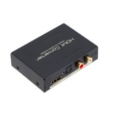 Extractor HDMI-HDMI + audio SPDIF alebo R/L SPH-AE07