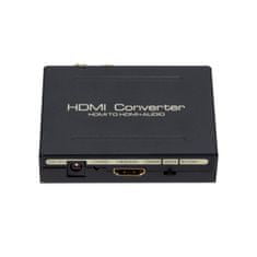 Extractor HDMI-HDMI + audio SPDIF alebo R/L SPH-AE07