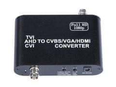 Prevodník AHD/TVI/CVI na HDMI/VGA/CVBS SP-AHTV02