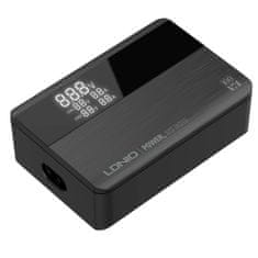 USB nabíjačka 100W PD3 QC4+ displej 4-portová