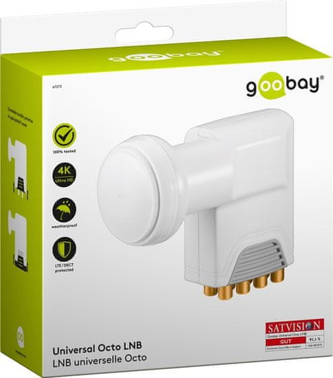 LNB Octo Goobay 0,1 dB