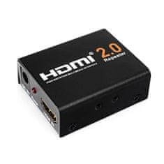 Opakovač HDMI, zosilňovač 4Kx2K Spacetronik HDRE02