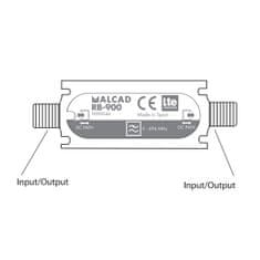 LTE 5G filter tienený Alcad RB-900 C48 0-694 MHz