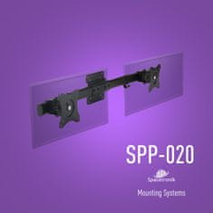 Rozširujúci držiak pre 2 monitory VESA SPP-020B
