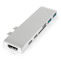 Multiport USB-C na 2x USB, 2x USB-C na Macbook