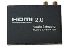 Extractor HDMI-HDMI + Audio SPDIF R/L ARC SPH-AE03