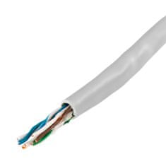 Krátená dvojlinka CAT5e U/UTP AWG24 CU PVC OD 5,0 Eca 305m