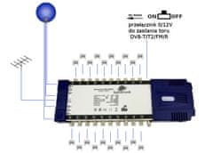 Spacetronik Pro Series MS-0516PL 5/16 Multiswitch