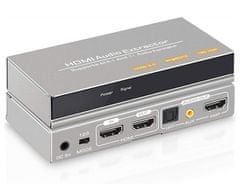 Extractor HDMI-HDMI + audio SPDIF alebo R/L SPH-AE10