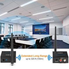 Bezdrôtový audio extender RT5066 2,4 GHz 100 m