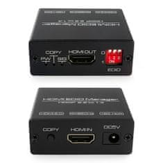 Prevodník HDCP2.2 na HDCP1.4 Spacetronik SP-H22H14