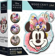 Wood Craft Origin puzzle Stylová Minnie 160 dílků - 160 dílků