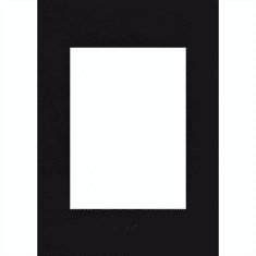 HAMA pasparta, čierna, 40x50 cm / 28x35 cm