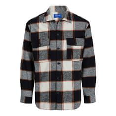 Jack&Jones Pánska košeľa JORBLAFRI Relaxed Fit 12245681 Ginger (Veľkosť XXL)