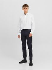 Jack&Jones Pánska košeľa JPRBLABELFAST Comfort Fit 12239027 White (Veľkosť L)