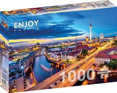 ENJOY Puzzle Nočný Berlín 1000 dielikov