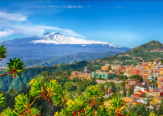 ENJOY Puzzle Etna a Taormina, Sicília 1000 dielikov