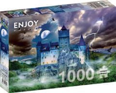 ENJOY Puzzle Strašidelná noc na Drakulovom hrade 1000 dielikov