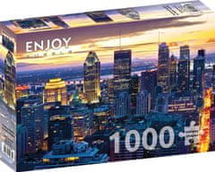 ENJOY Puzzle Nočný Montreal, Kanada 1000 dielikov
