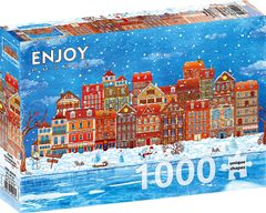 ENJOY Puzzle Pripravení na Vianoce 1000 dielikov