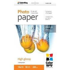 ColorWay Fotopapier H.Gl. 10x15 50ks 200g