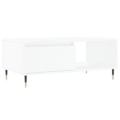 Petromila vidaXL Konferenčný stolík biely 90x50x36,5 cm spracované drevo