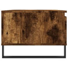 Petromila vidaXL Konferenčný stolík dymový dub 90x50x36,5 cm spracované drevo