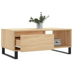 Vidaxl Konferenčný stolík dub sonoma 90x50x36,5 cm spracované drevo