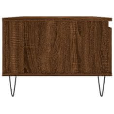 Petromila vidaXL Konferenčný stolík hnedý dub 90x50x36,5 cm spracované drevo