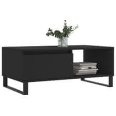 Petromila vidaXL Konferenčný stolík čierny 90x50x36,5 cm spracované drevo