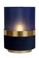 LUCIDE Stolová lampa EXTRAVAGANZA TUSSE priemer 15 cm - 1xE14 - Blue