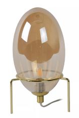 LUCIDE Stolová lampa EXTRAVAGANZA BELLISTER priemer 13 cm - 1xG9 - Amber