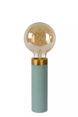 LUCIDE Stolná lampa SELIN priemer 6 cm - 1xE27 - Turquoise