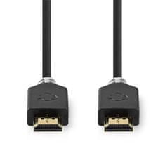 Nedis Premium vysokorýchlostný HDMI kábel s Ethernetom, 1m