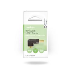 Nedis HDMI spojka, HDMI zdierka - HDMI zdierka, uhlová