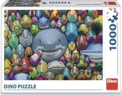 DINO Puzzle Farebné rybičky 1000 dielikov