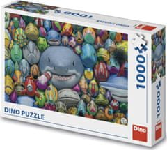 DINO Puzzle Farebné rybičky 1000 dielikov